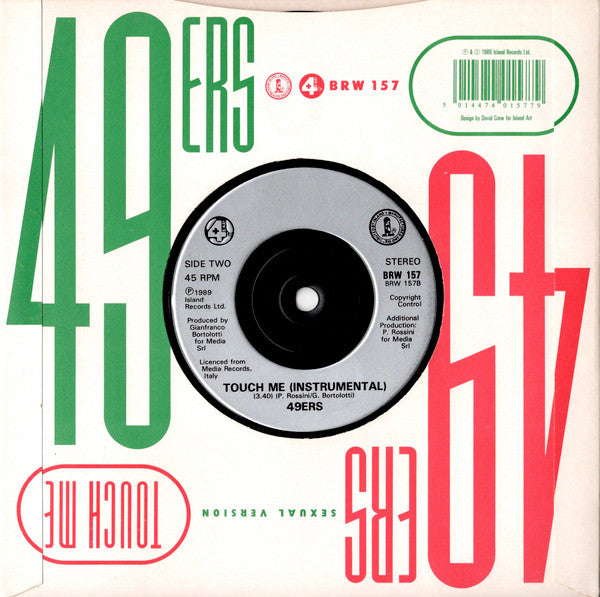 49ers - Touch Me (Sexual Version) (7) (Very Good Plus (VG)) - DaddyPop