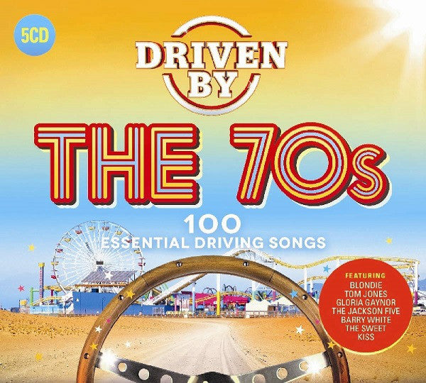 Various : Driven By The 70s - 100 Essential Driving Songs (5xCD, Comp)