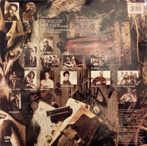 Various : Folkways: A Vision Shared (A Tribute To Woody Guthrie And Leadbelly) (LP, Album)