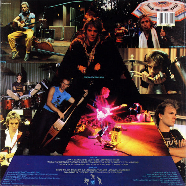 The Police : Zenyatta Mondatta (LP, Album, Y -)