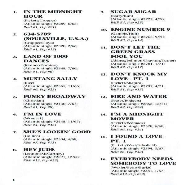 Wilson Pickett : The Very Best Of Wilson Pickett (CD, Comp)