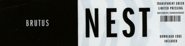 Brutus (23) : Nest (LP, Album, Ltd, Gre)