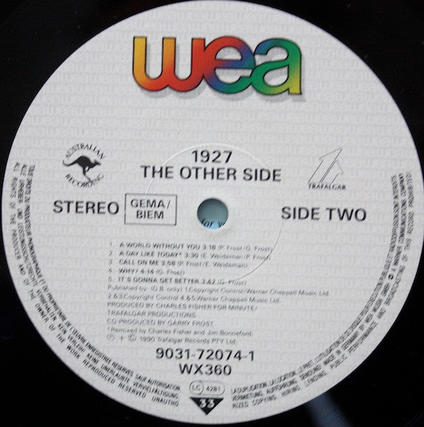 1927 : The Other Side (LP, Album)