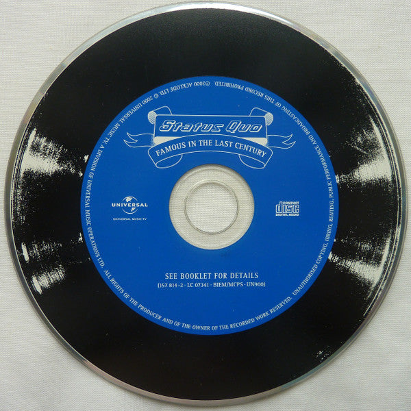 Status Quo : Famous In The Last Century (CD, Album)