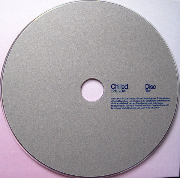 Various : Chilled 1991-2008 (3xCD, Comp, Mixed)