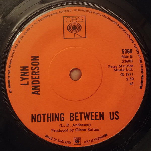 Lynn Anderson : Rose Garden (7", Single, Sol)