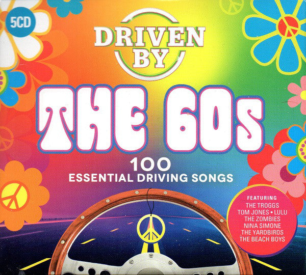 Various : Driven By The 60s - 100 Essential Driving Songs (5xCD, Comp)