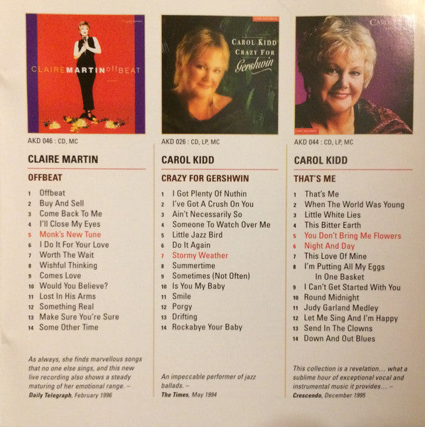 Various : Linn Jazz 1996 (CD, Comp)