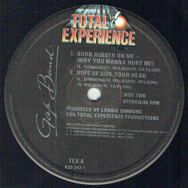 The Gap Band : Jammin' In America (12", Single)