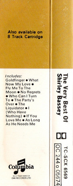 Shirley Bassey : The Very Best Of Shirley Bassey (Cass, Comp)
