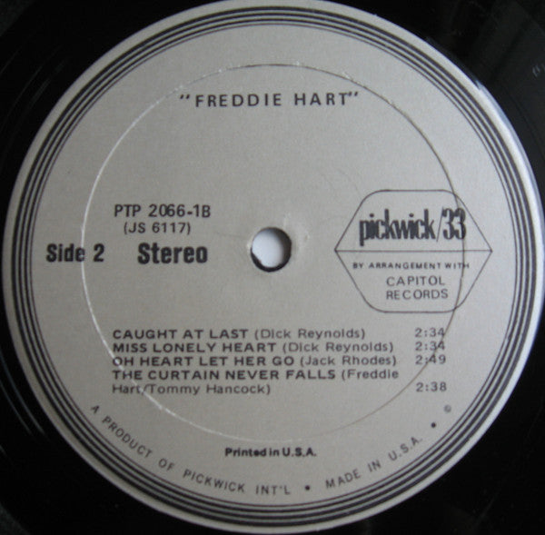 Freddie Hart : 2 Record Set (2xLP, Comp, RE, Gat)