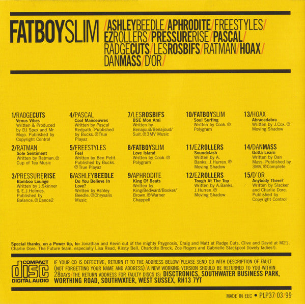 Various : Music For The Rollcage Generation (CD, Mixed, Promo)