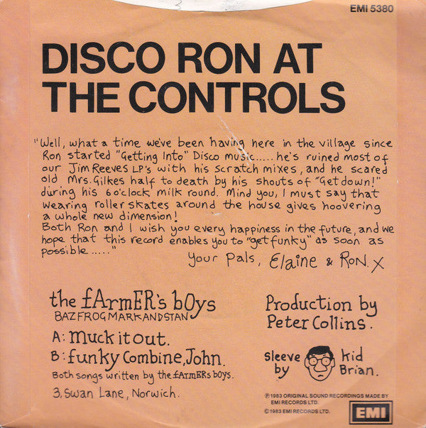 The Farmer's Boys : Muck It Out! (7", Single)