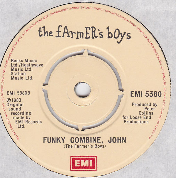 The Farmer's Boys : Muck It Out! (7", Single)