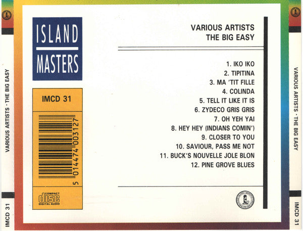Various : The Big Easy (CD, Comp)