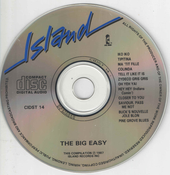 Various : The Big Easy (CD, Comp)