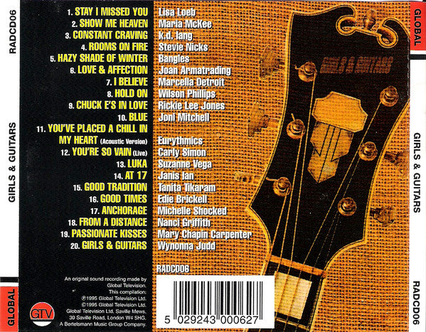 Various : Girls And Guitars (CD, Comp)
