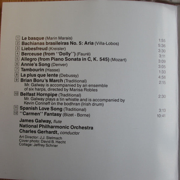 James Galway - Charles Gerhardt, National Philharmonic Orchestra : Annie's Song And Other Galway Favorites (CD, RM)