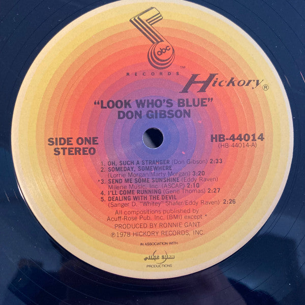 Don Gibson : Look Who's Blue (LP, Album)