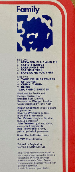 Family (6) : Fearless (LP, Album)