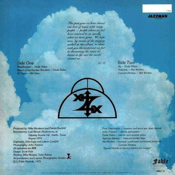 Forty Seven Times Its Own Weight : Cumulo Nimbus (LP, Album, Ltd, Num, RE)