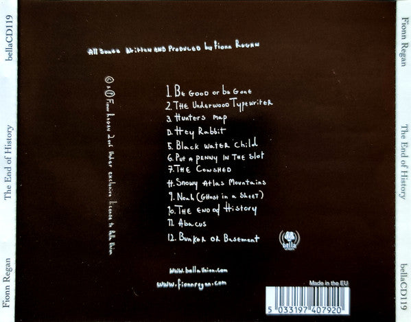 Fionn Regan : The End Of History (CD, Album)