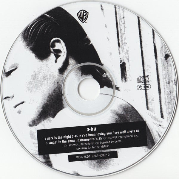 a-ha : Dark Is The Night (CD, Single, CD1)