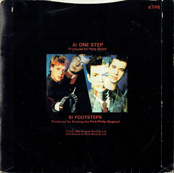 Kissing The Pink : One Step (7", Single)