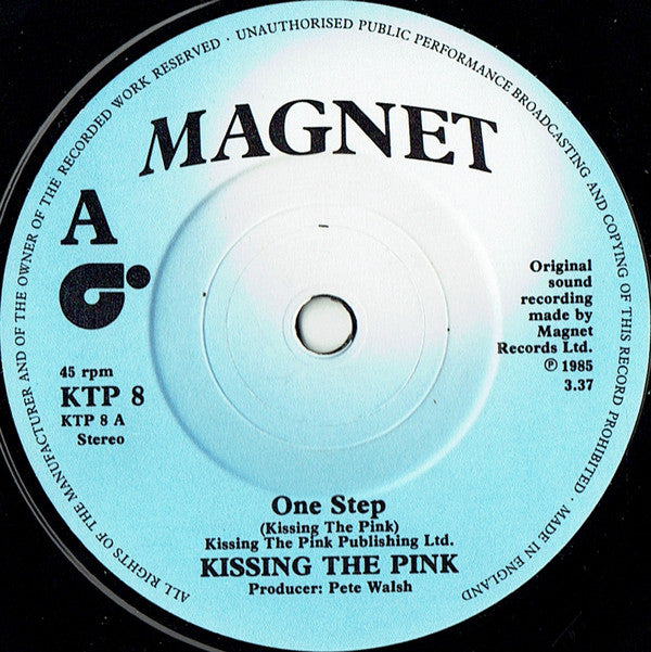 Kissing The Pink : One Step (7", Single)