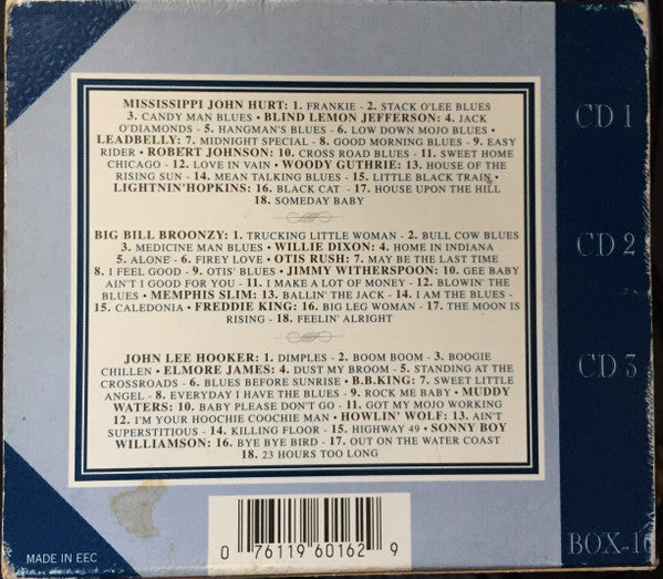 Various : The Blues Anthology (3xCD, Comp + Box)