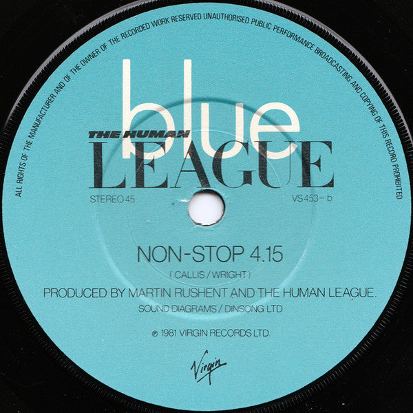 The Human League : Open Your Heart (7", Single)