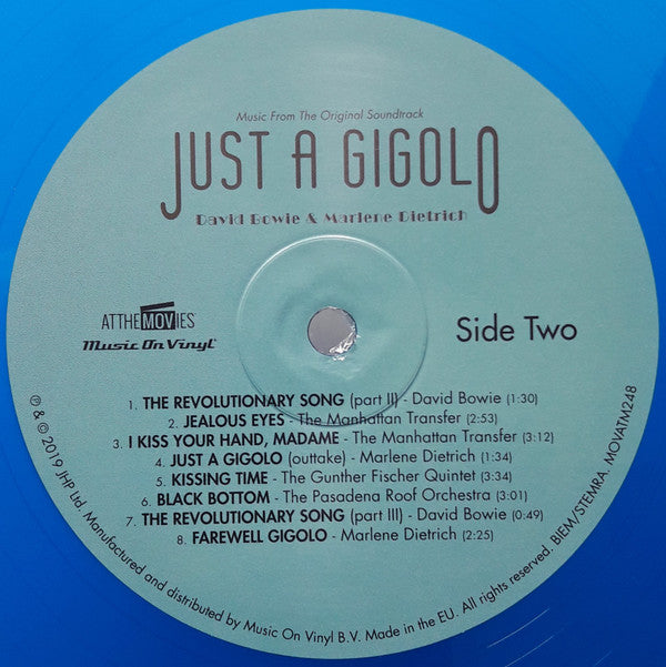 Various : Just A Gigolo (The Original Soundtrack) (LP, Album, Dlx, Ltd, Num, Tra)