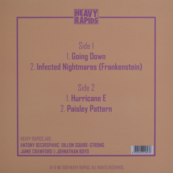 Heavy Rapids : Cash In Hand (12", EP, Ltd, Vio)