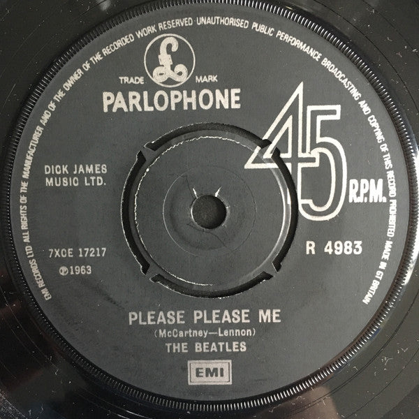 The Beatles : Please Please Me c/w Ask Me Why (7", Single, RE)