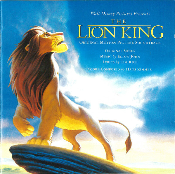 Various : The Lion King (Original Motion Picture Soundtrack) (CD, Album)