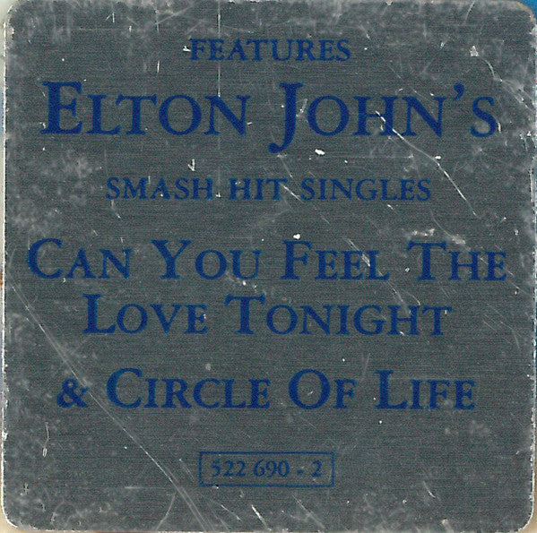 Various : The Lion King (Original Motion Picture Soundtrack) (CD, Album)