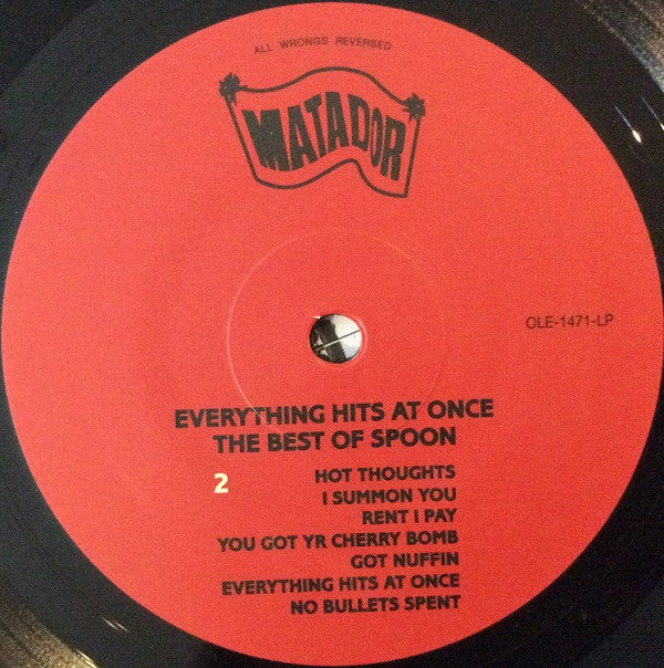 Spoon - Everything Hits At Once (The Best Of Spoon) (LP) (Mint (M)) - DaddyPop