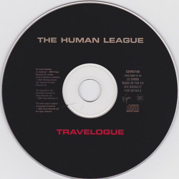 The Human League : Travelogue (CD, Album, RE, RM, RP, Med)
