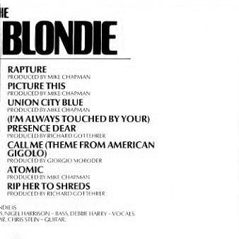 Blondie : The Best Of Blondie (CD, Comp, RE)