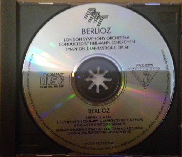 Hector Berlioz, Hermann Scherchen, London Symphony Orchestra : Symphonie Fantastique (CD, RE, RM)