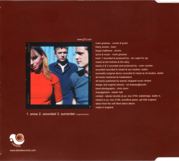 JJ72 : Snow (CD, Single, RE, CD1)