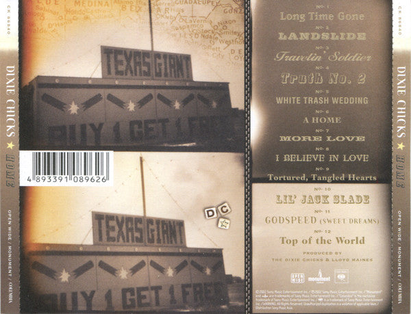 Dixie Chicks : Home (CD, Album)