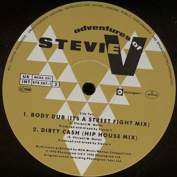 Adventures Of Stevie V. - Body Language (12) (Very Good (VG)) - DaddyPop