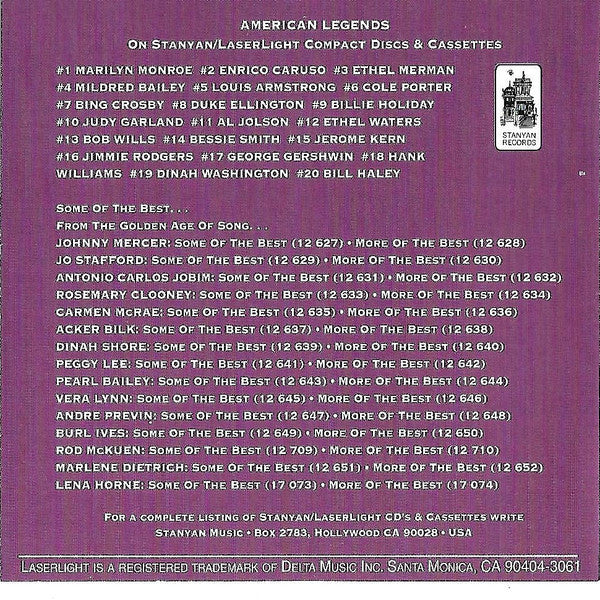 Bob Wills : American Legends (CD, Comp)