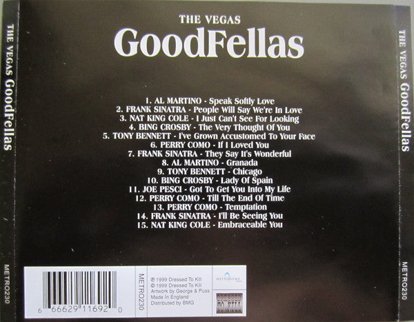 Various - The Vegas Goodfellas (CD) (Very Good Plus (VG)) - DaddyPop
