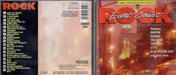 Various : East Coast Rock (CD, Comp, Dif)