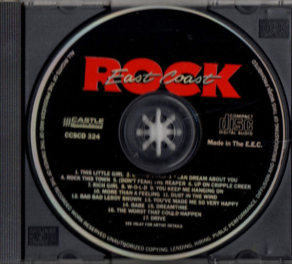 Various : East Coast Rock (CD, Comp, Dif)
