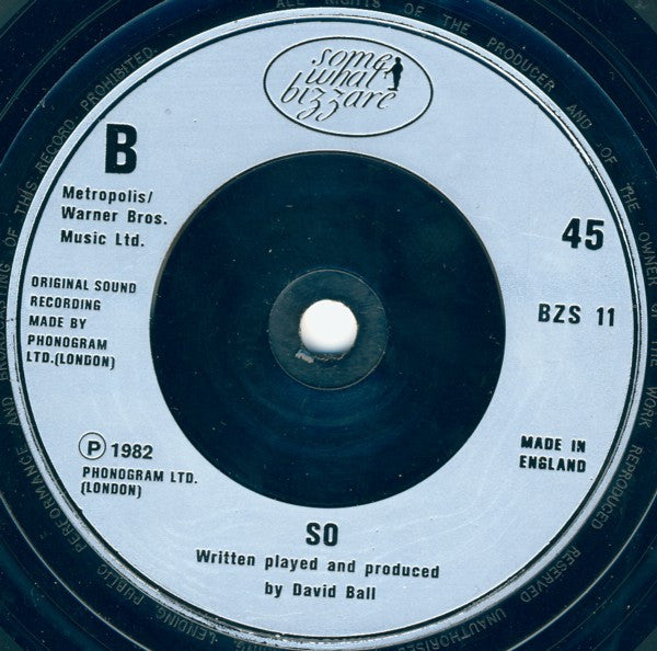 Soft Cell : What! (7", Single, RP, Sil)