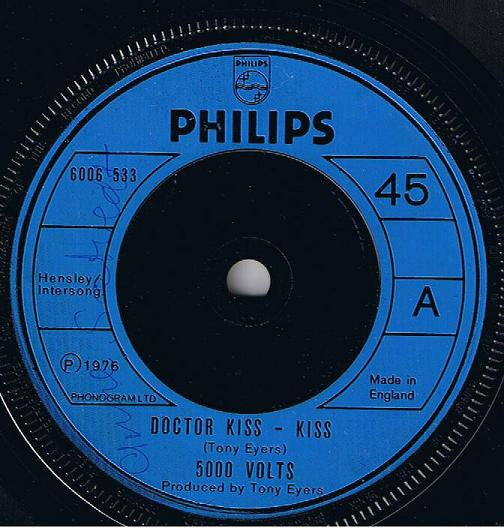 5000 Volts - Doctor Kiss Kiss (7) (Very Good Plus (VG)) - DaddyPop