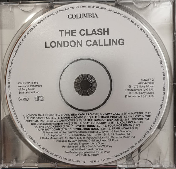 The Clash : London Calling (CD, Album, RE, RM)